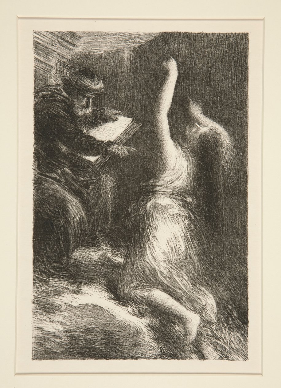 Parsifal: atto II, evocazione di Kundry da Ignace Henri Jean Fantin Latour