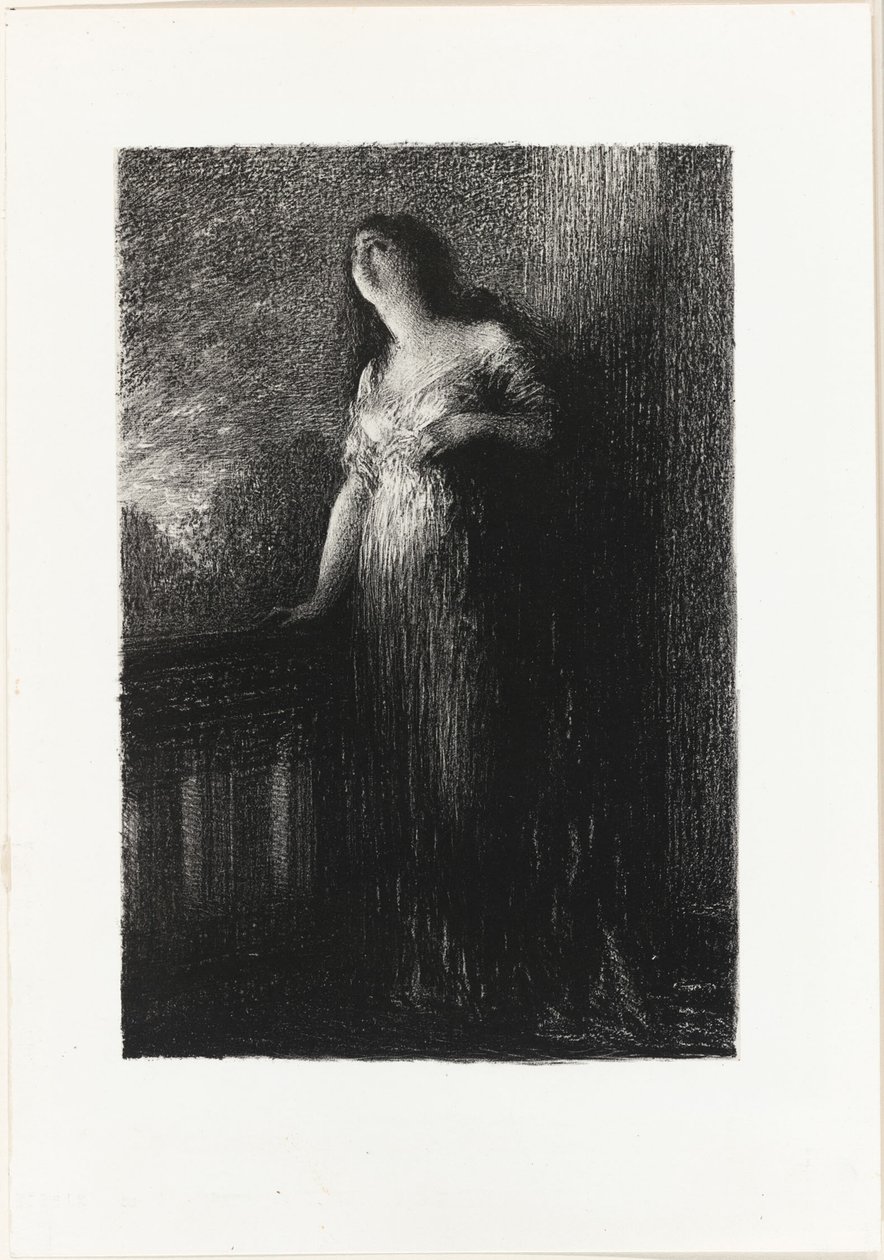 Romeo e Giulietta: Confidenze nella notte da Ignace Henri Jean Fantin Latour