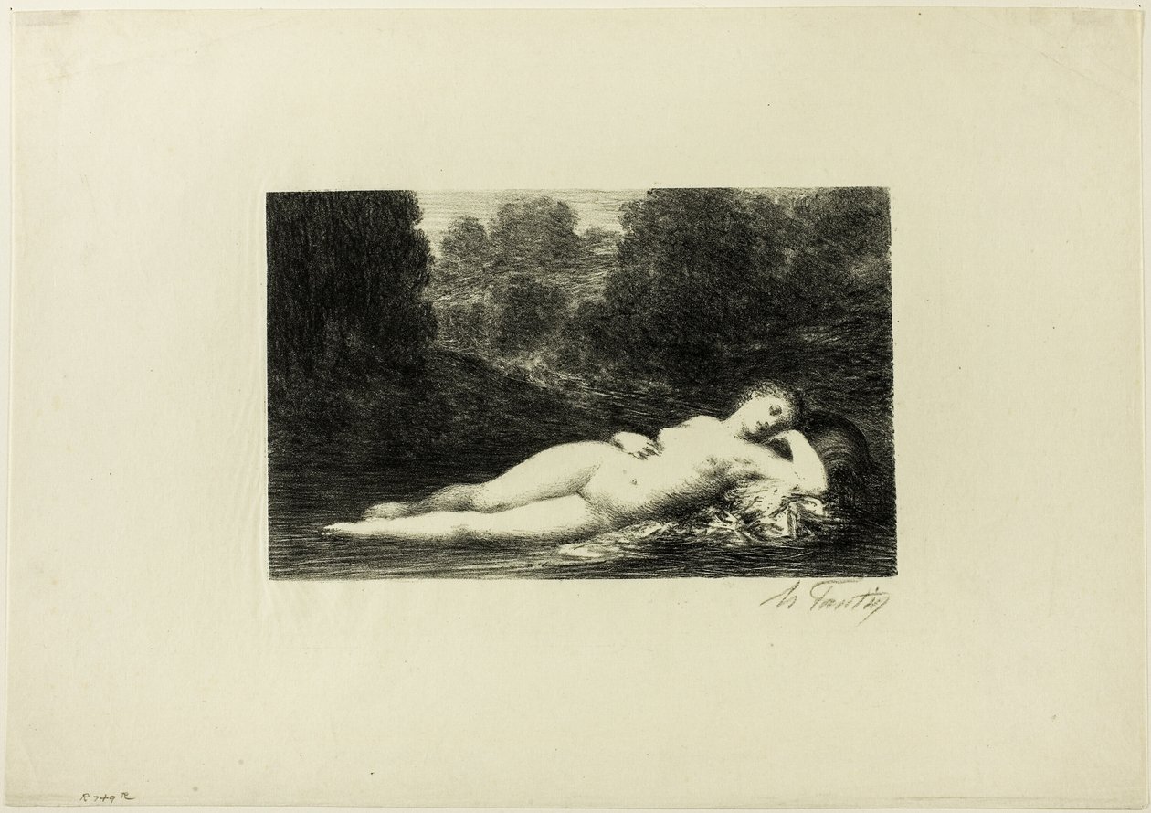 Acqua silenziosa da Ignace Henri Jean Fantin Latour