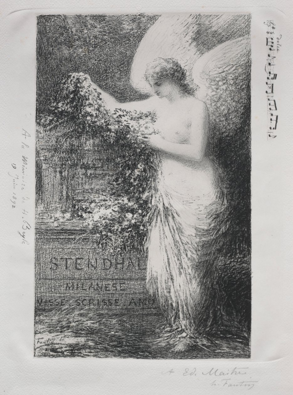 A Stendhal da Ignace Henri Jean Fantin-Latour