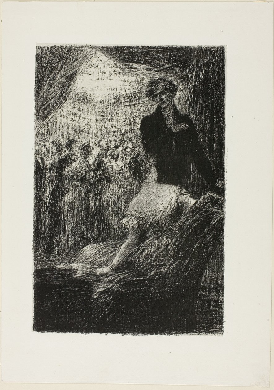 Symphonie Fantastique: Un ballo, da Hector Berlioz, sa vie et ses oeuvres da Ignace Henri Jean Fantin Latour