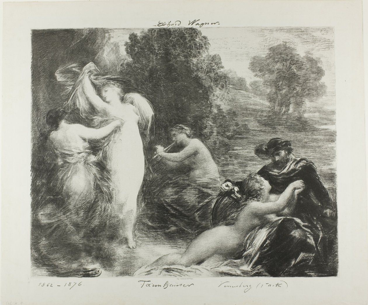Tannhäuser: Venusberg da Ignace Henri Jean Fantin Latour