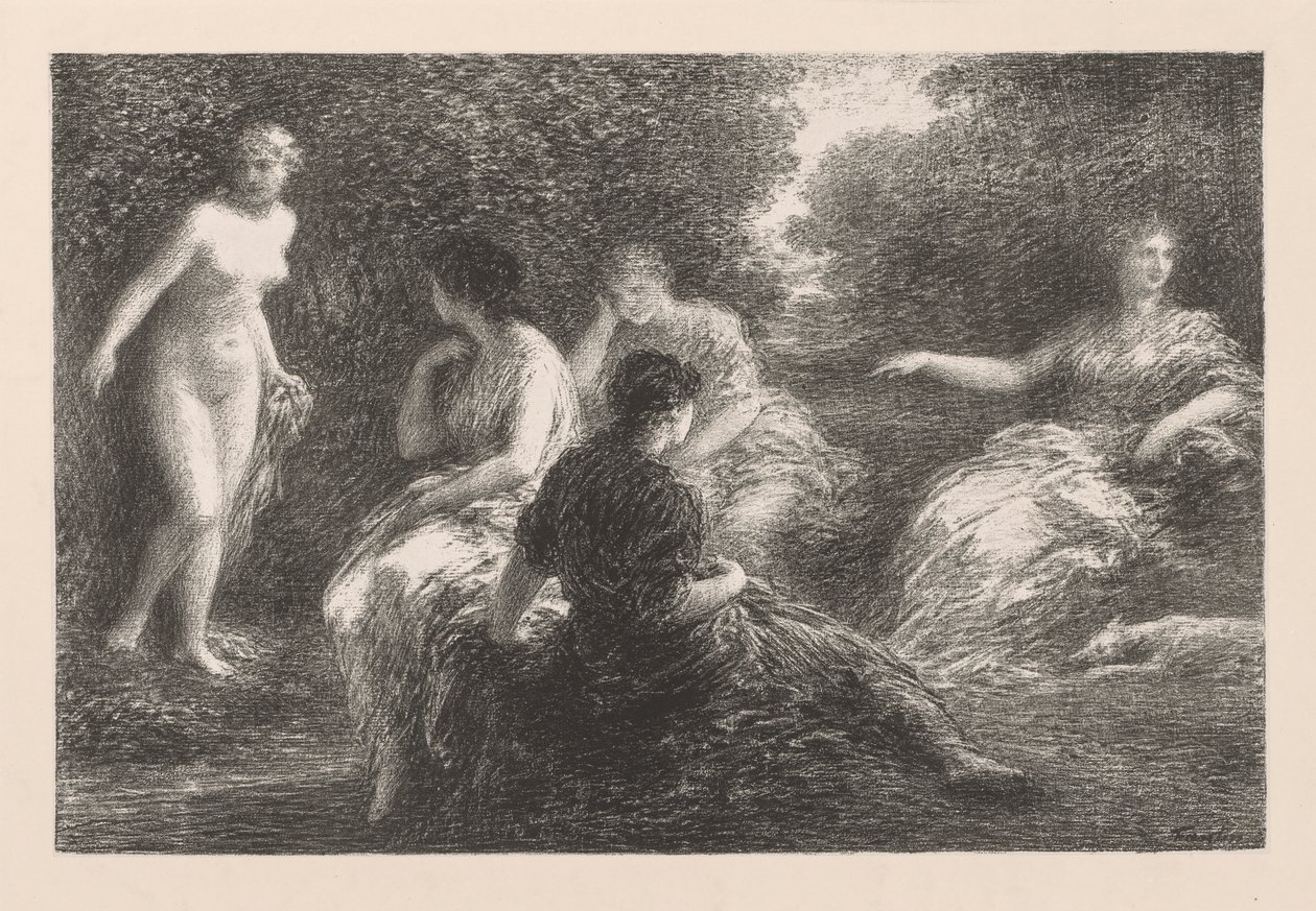 I Bagnanti da Ignace Henri Jean Fantin Latour