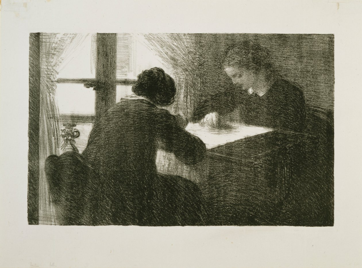 Le ricamatrici, n. 2 da Ignace Henri Jean Fantin Latour