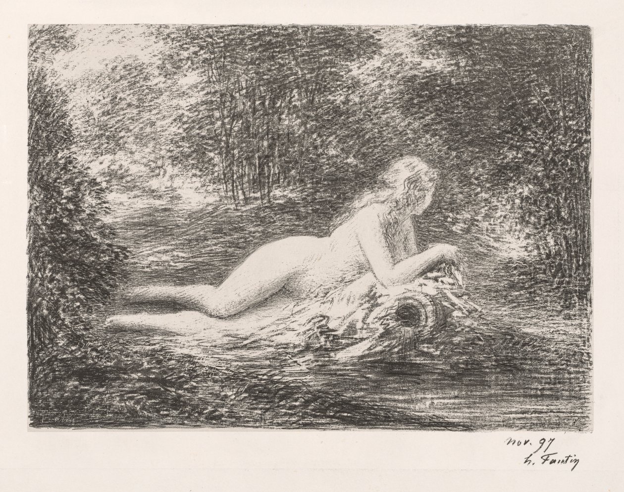 La primavera da Ignace Henri Jean Fantin Latour