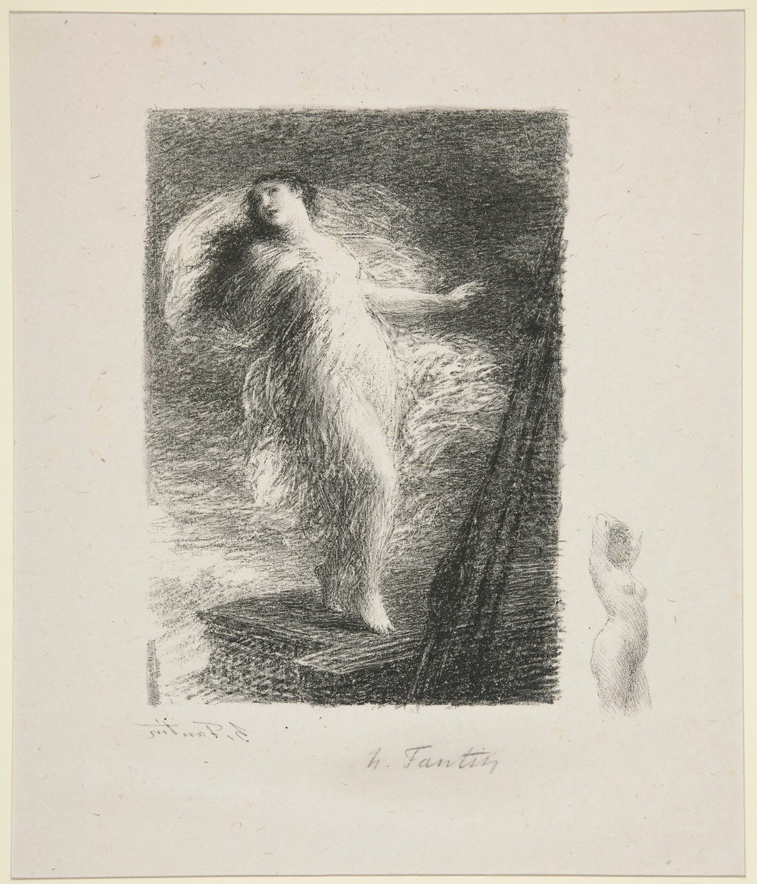 La giovane tarantina da Ignace Henri Jean Fantin Latour