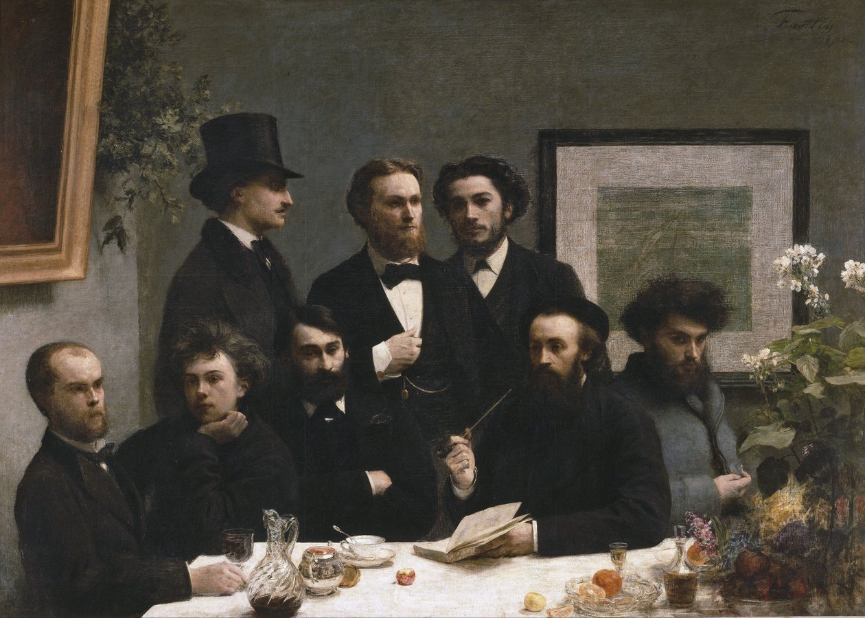 Un angolo del tavolo da Henri Fantin Latour