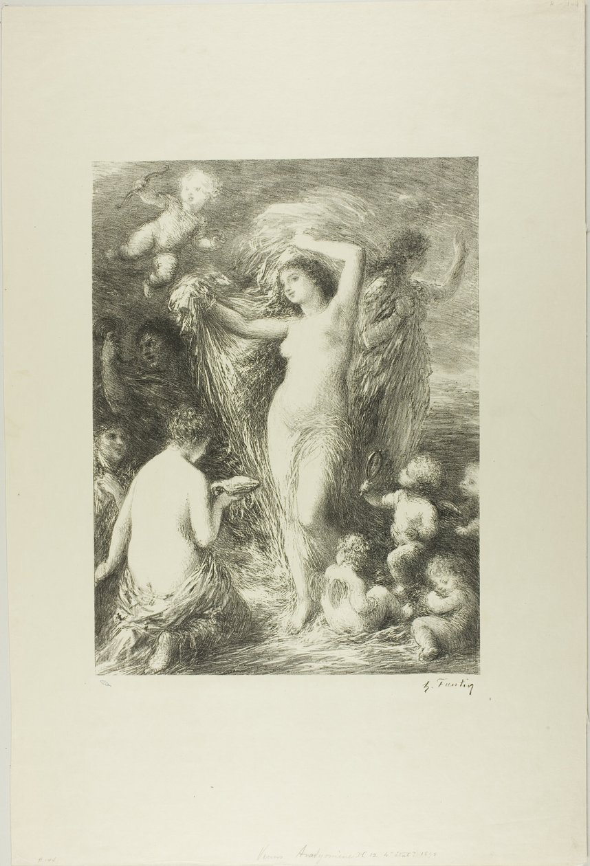 Venere Anadiomene da Ignace Henri Jean Fantin Latour