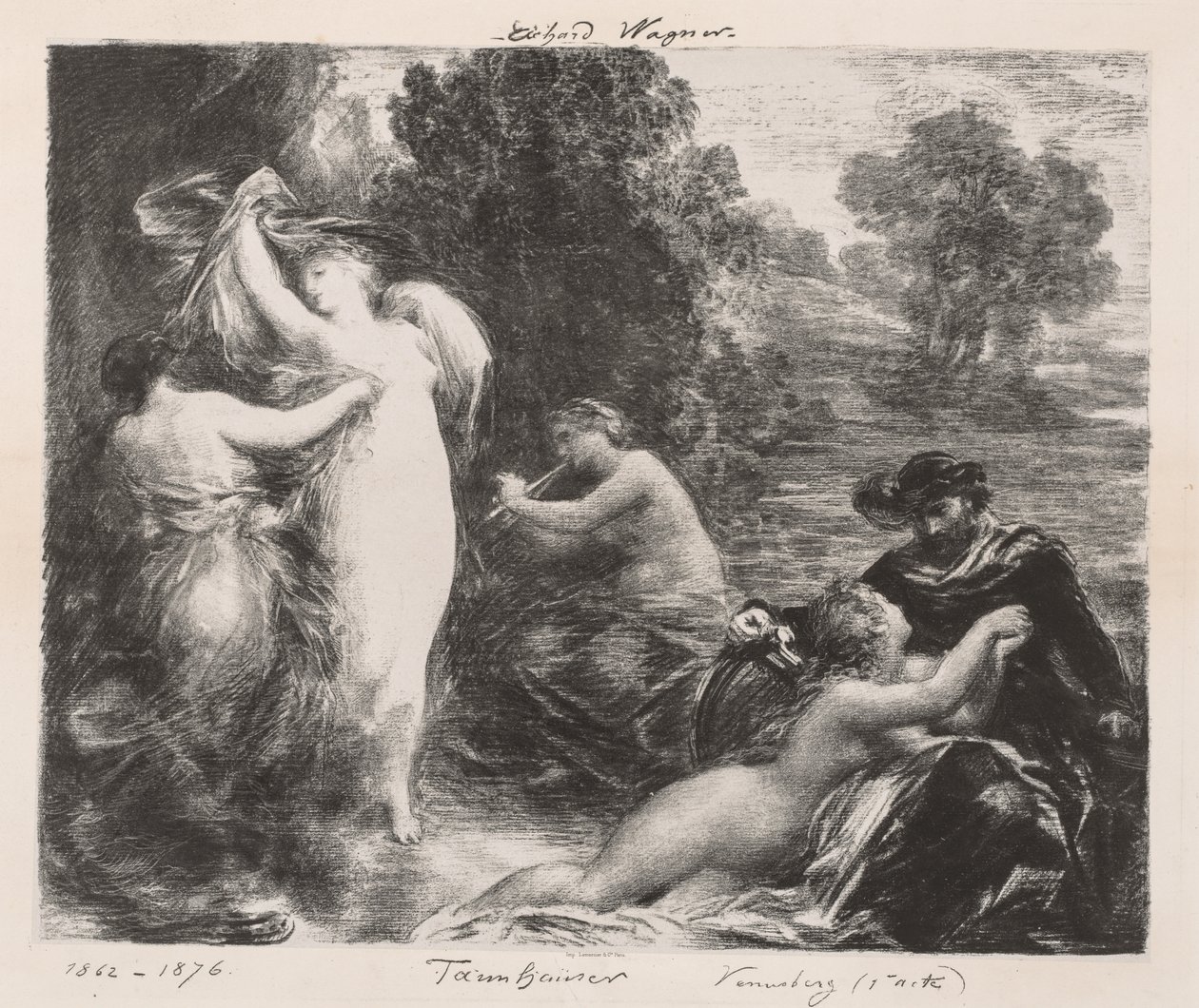 Venusberg da Ignace Henri Jean Fantin Latour