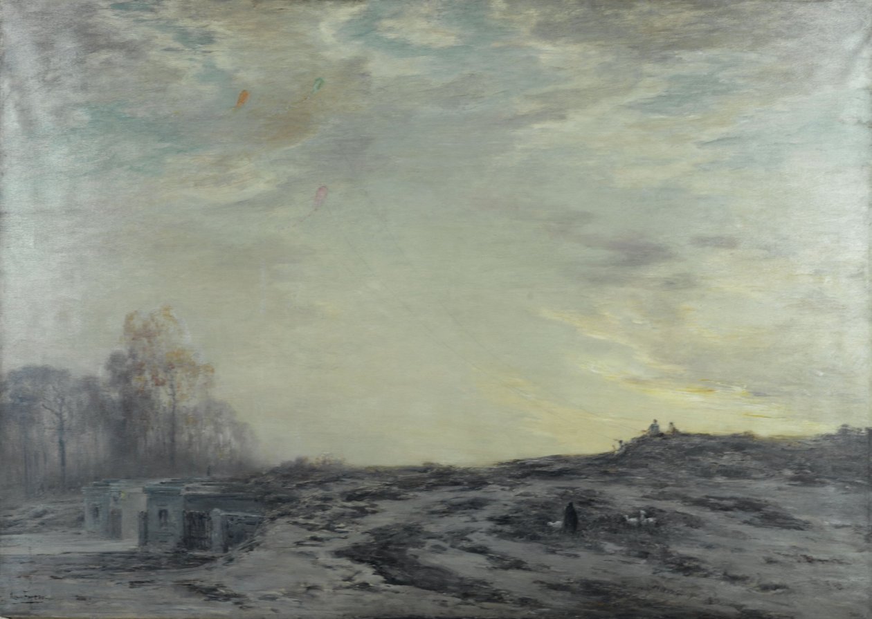 La Periferia di Parigi nei pressi delle fortificazioni, ca. 1923 da Henri Foreau