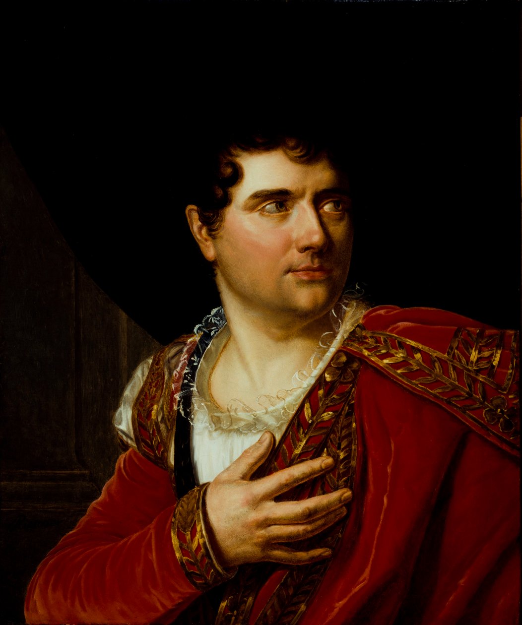 Ritratto di Jean-Baptiste-Sauveur Gavaudan 1772-1840, ca. 1799 da Henri Françoiss Riesener