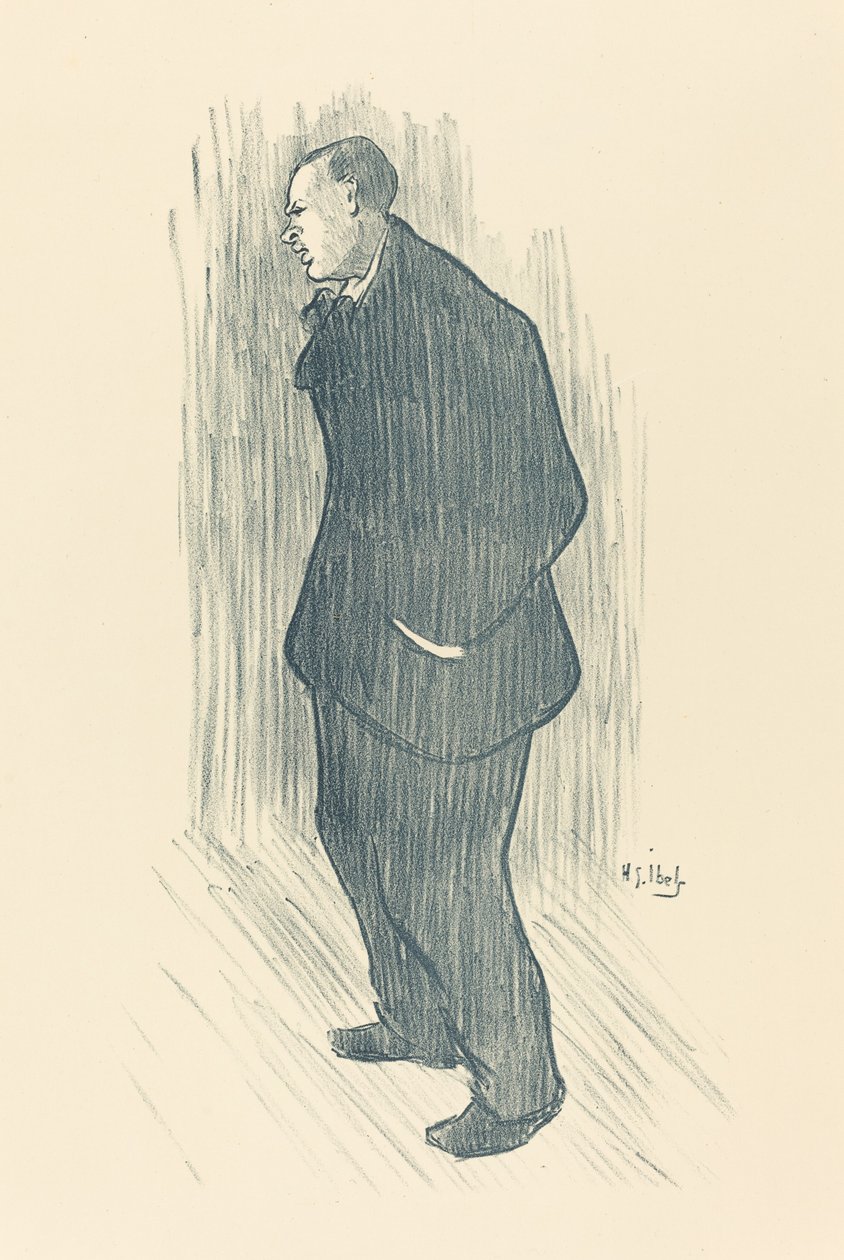 Attore da Henri Gabriel Ibels
