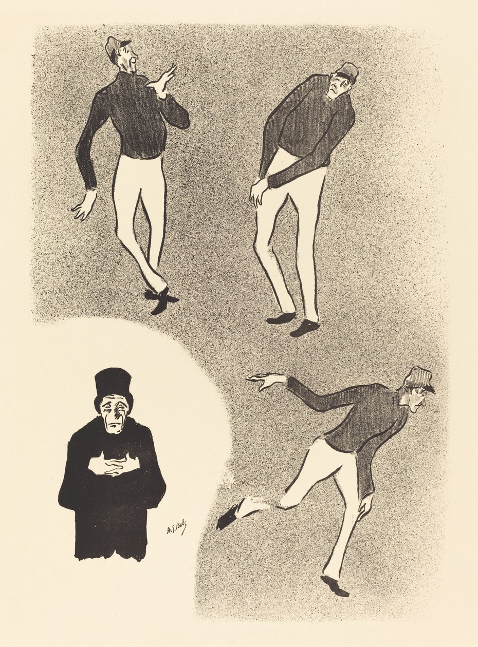 Clown da Henri Gabriel Ibels