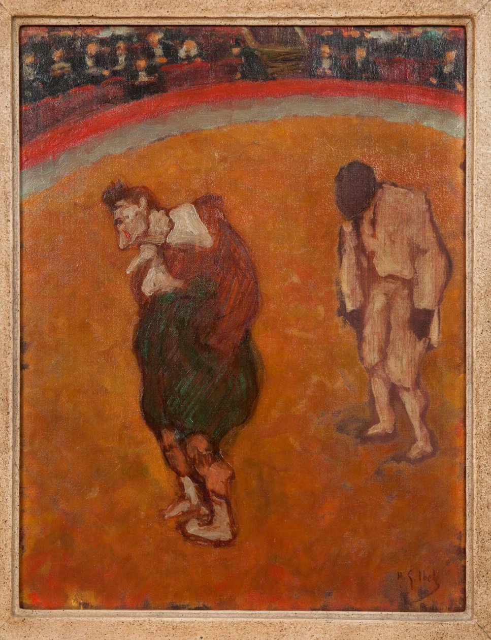 Footit e Chocolat, c. 1895 da Henri Gabriel Ibels