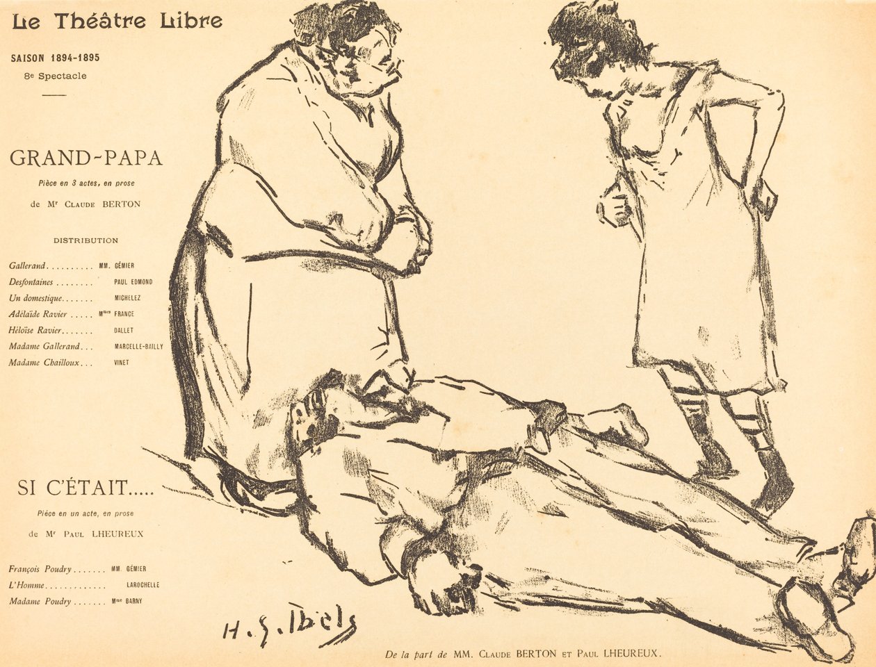 Nonno; Se fosse da Henri Gabriel Ibels