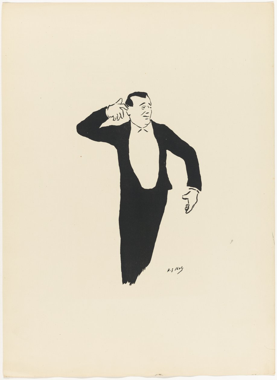 Paulus, da Le Café-Concert da Henri Gabriel Ibels