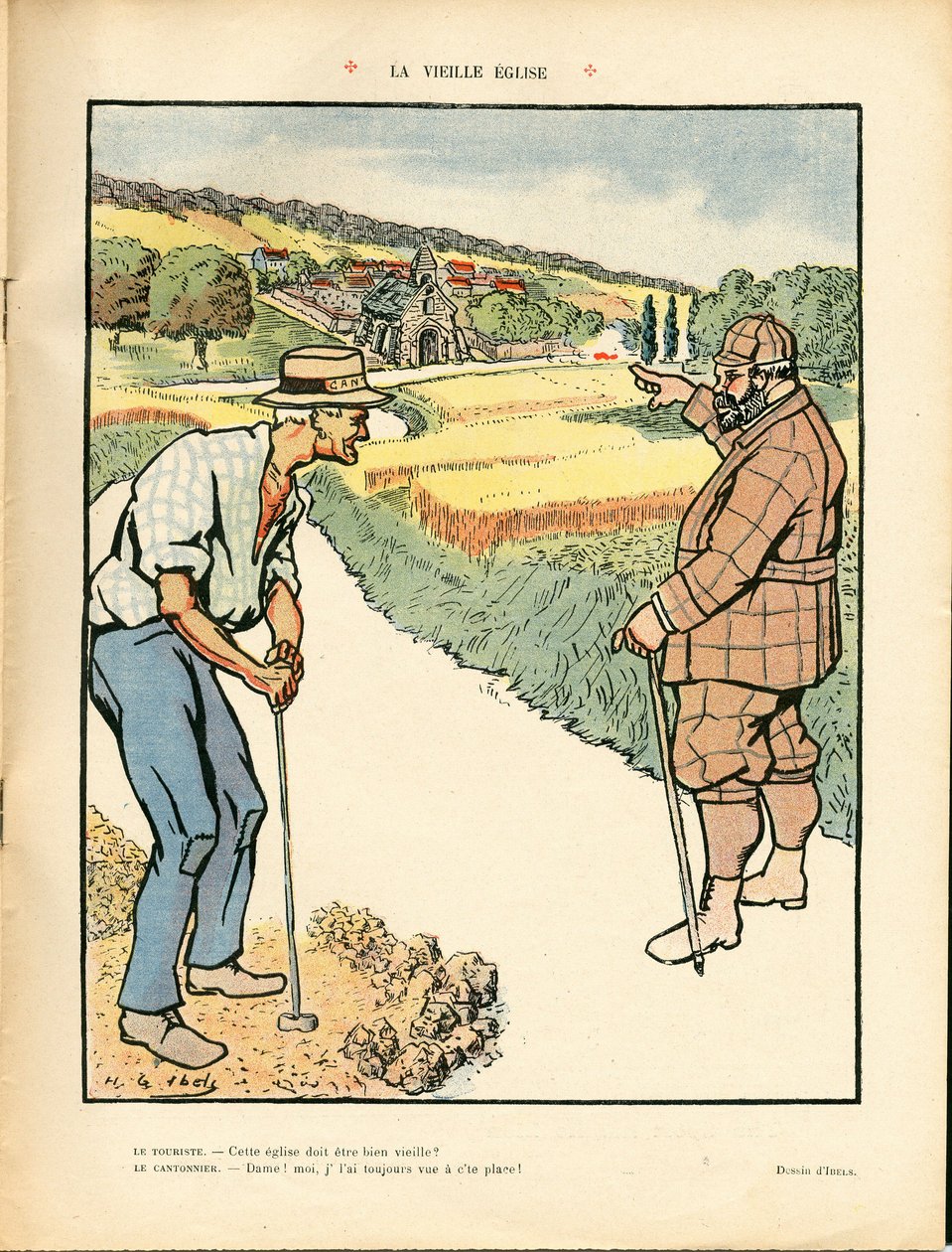 Le Rire, satirico a colori da Henri Gabriel Ibels