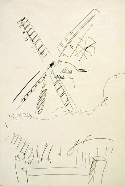 Mulino a vento da Henri Gaudier Brzeska