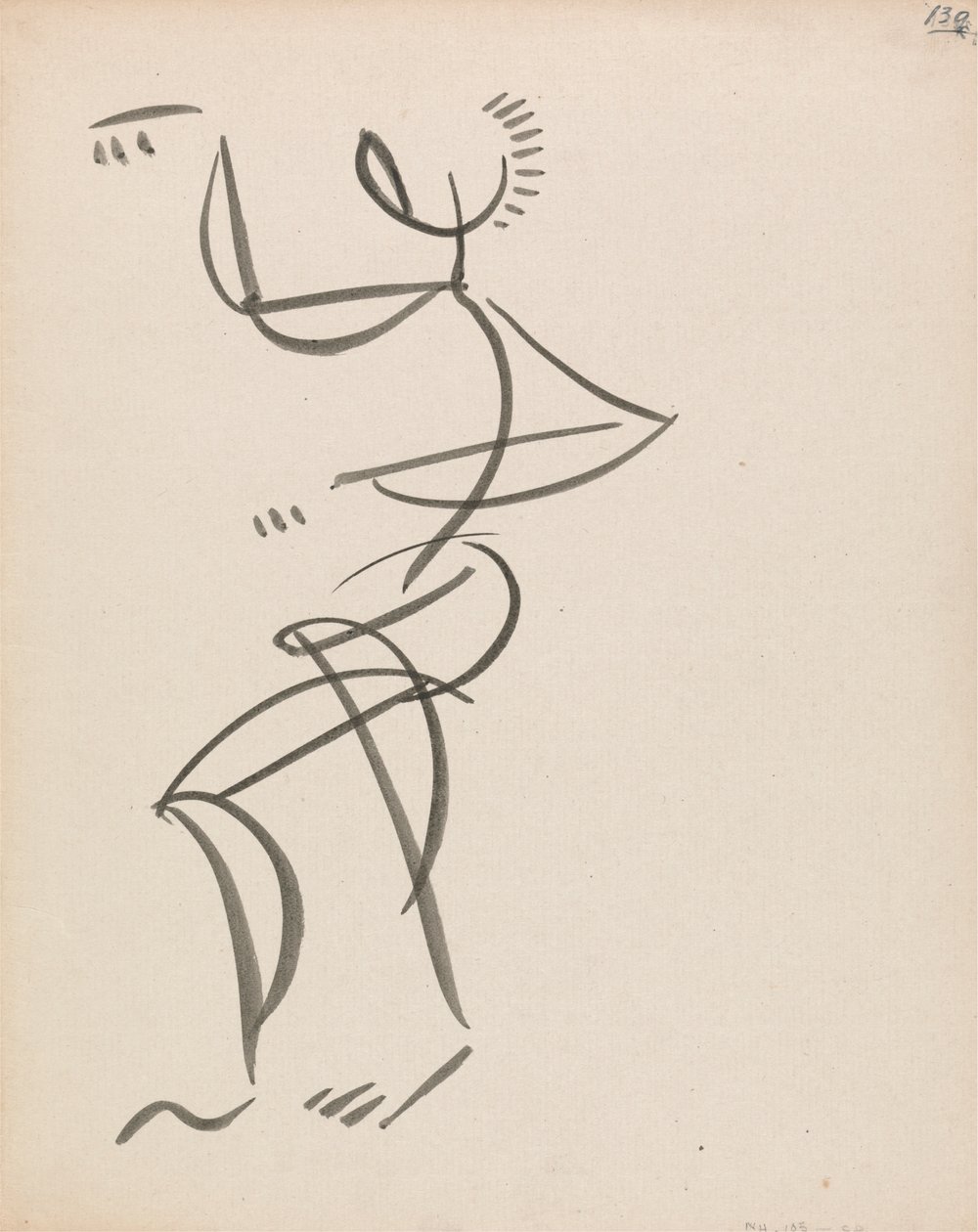 Figura danzante da Henri Gaudier Brzeska