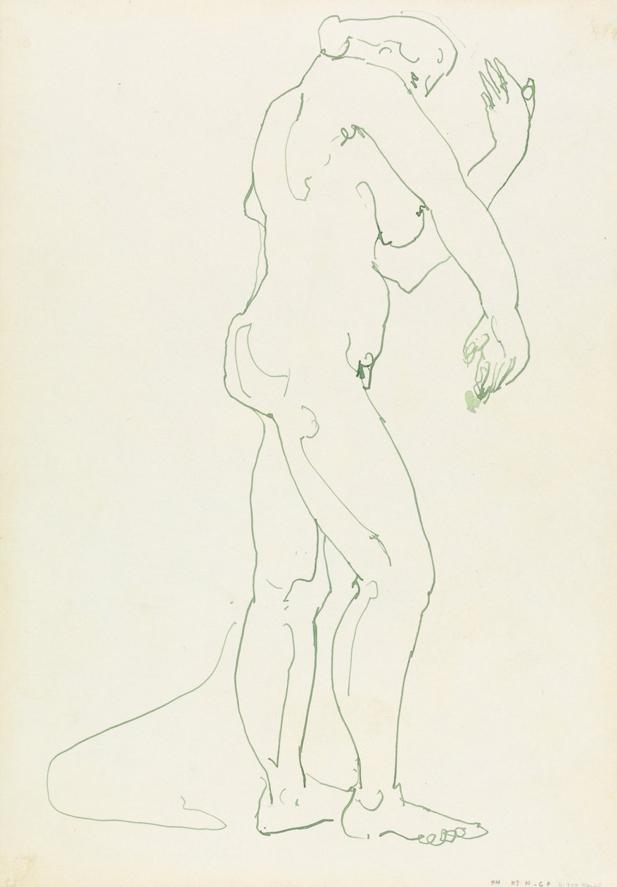 Figura femminile in piedi da Henri Gaudier Brzeska