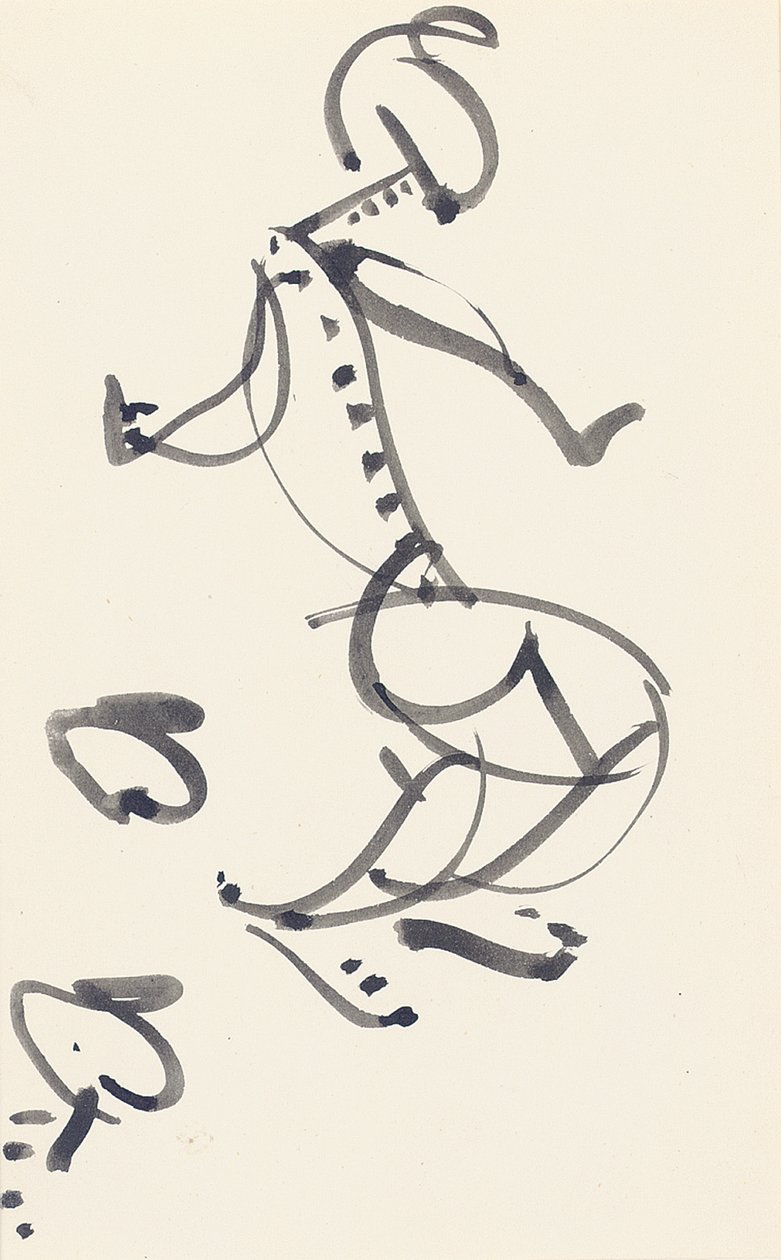 Studio per "Red Stone Dancer" da Henri Gaudier Brzeska