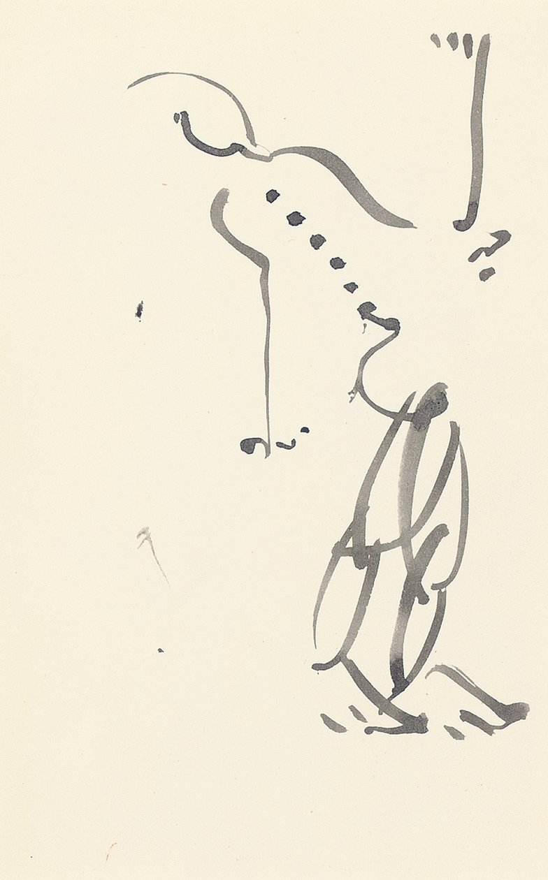 Studio per "Red Stone Dancer" da Henri Gaudier Brzeska