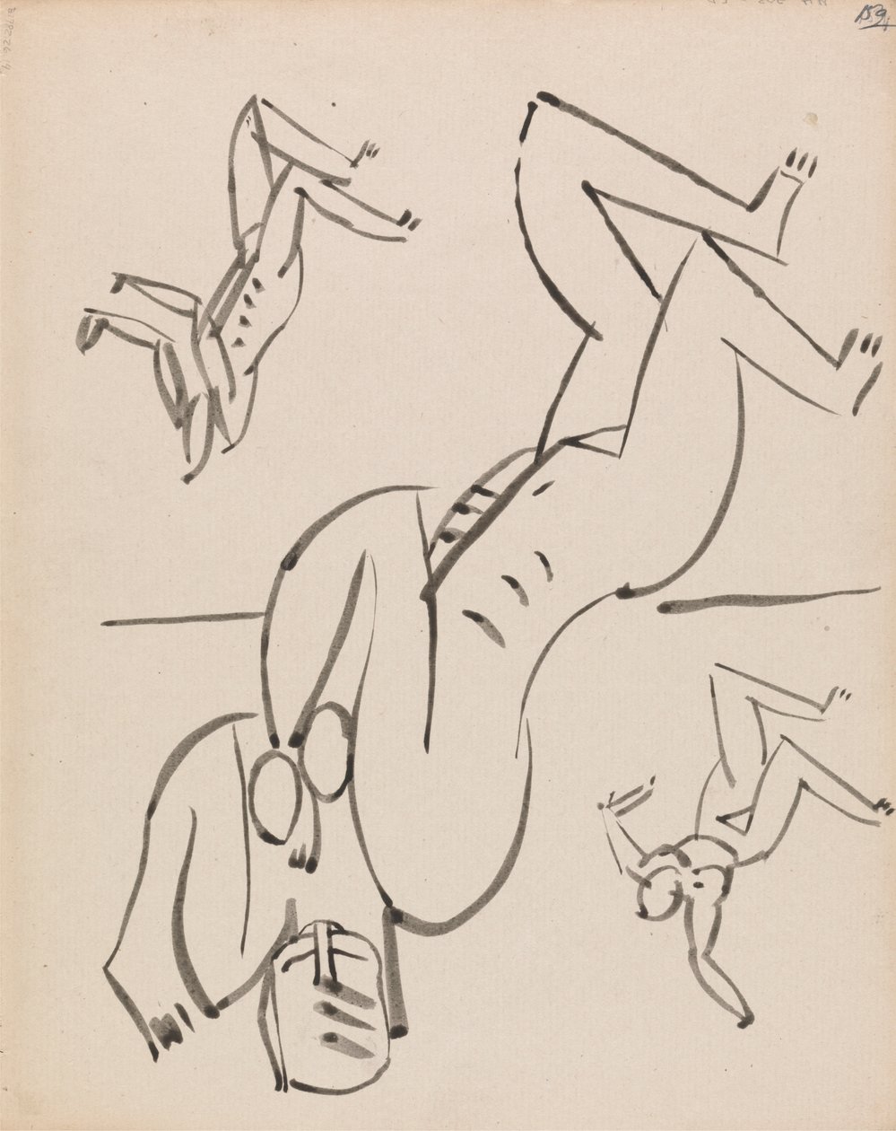 Tre Studi per una Figura Femminile da Henri Gaudier-Brzeska