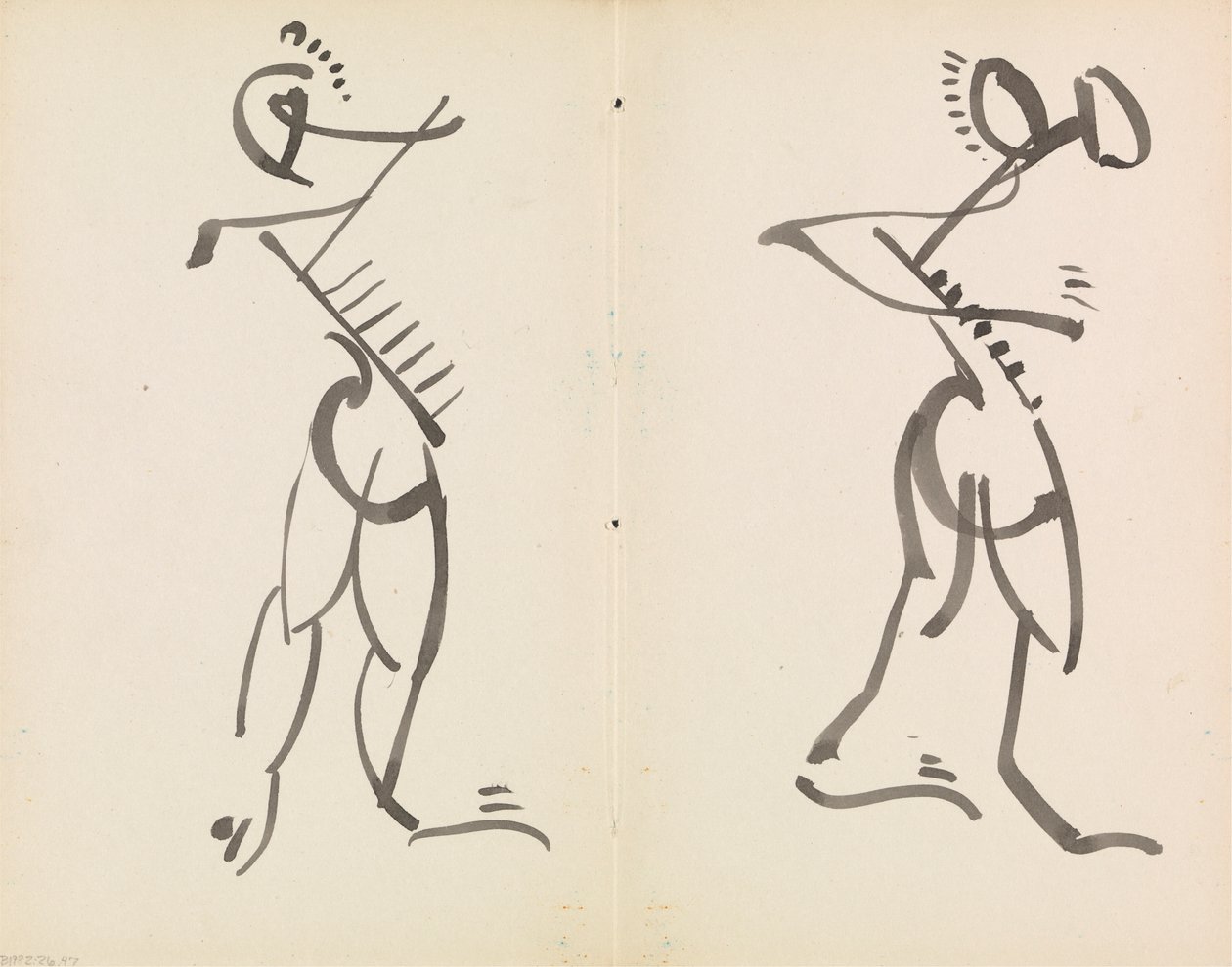 Due Figure Danzanti da Henri Gaudier Brzeska