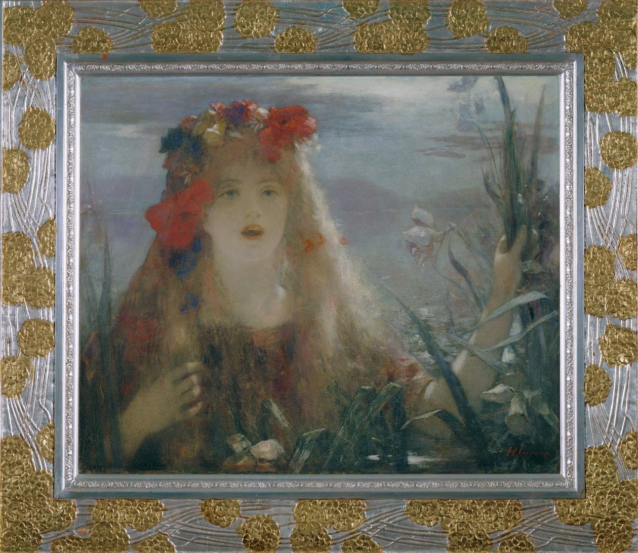 Ophelia (dipinto su tela) da Henri Gervex