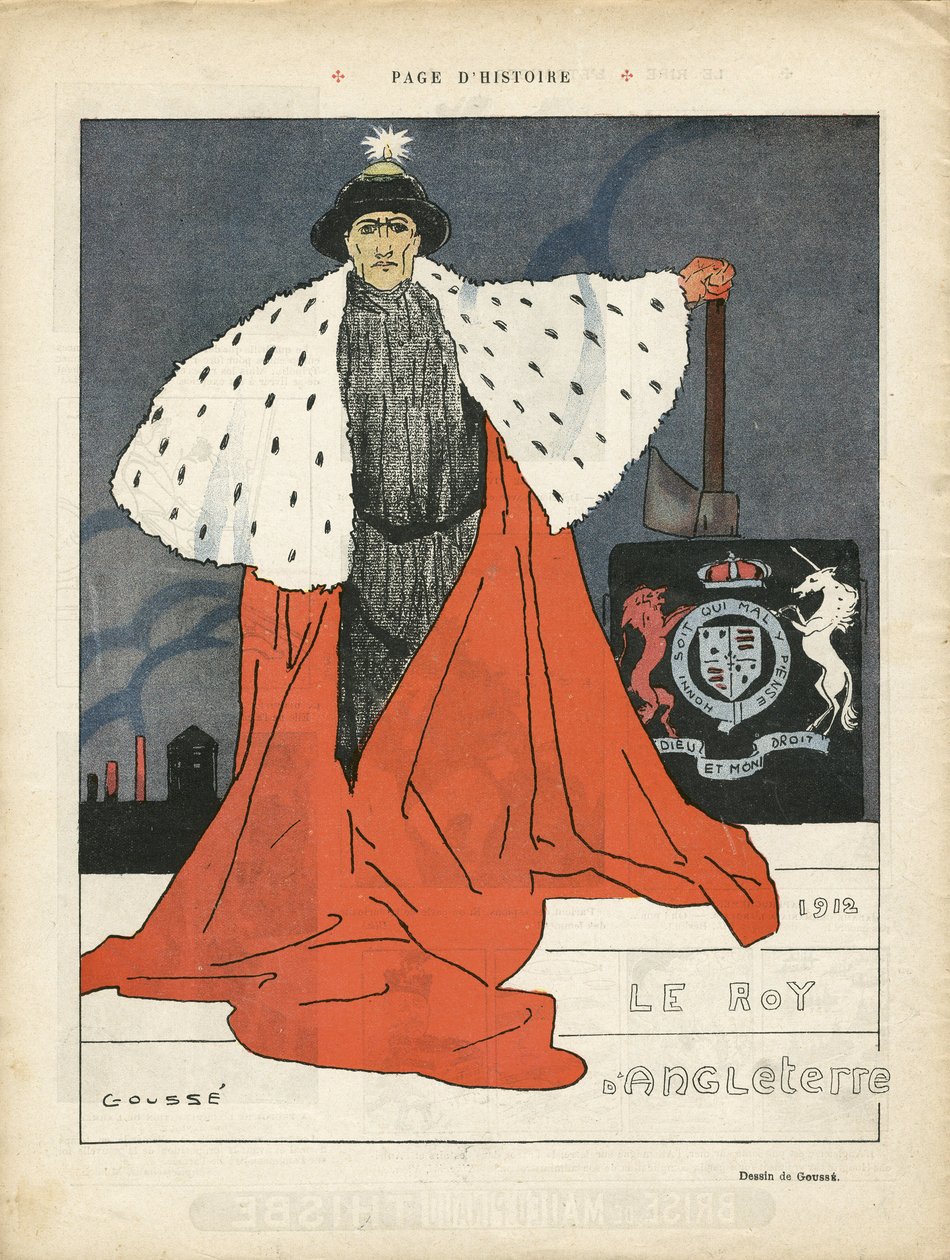Illustrazione di Henri Gousse in Le Rire da Henri Gousse