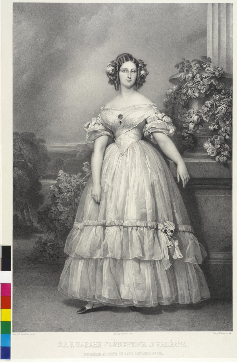 Principessa di Francia Clementina da Henri Grevedon