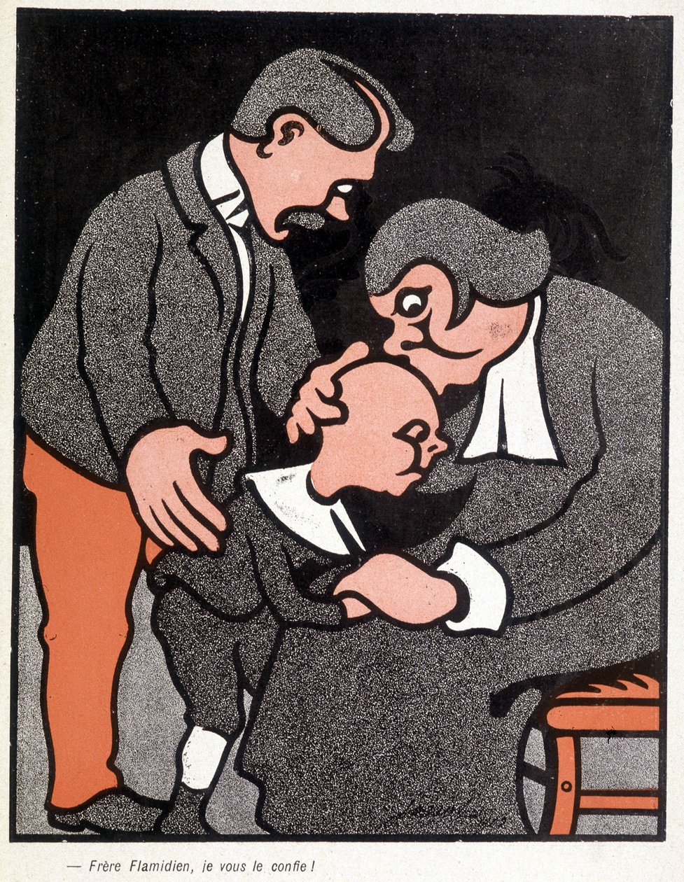 Frère Flamidien, je vous le confie - par Henri Gustave Jossot, in 