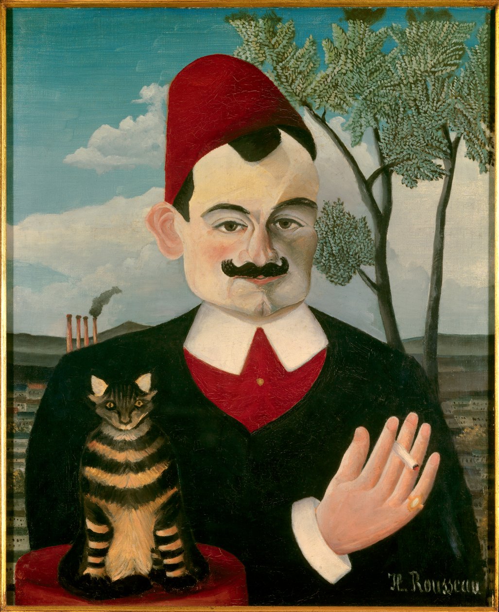Ritratto di Pierre Loti da Henri J.F. Rousseau