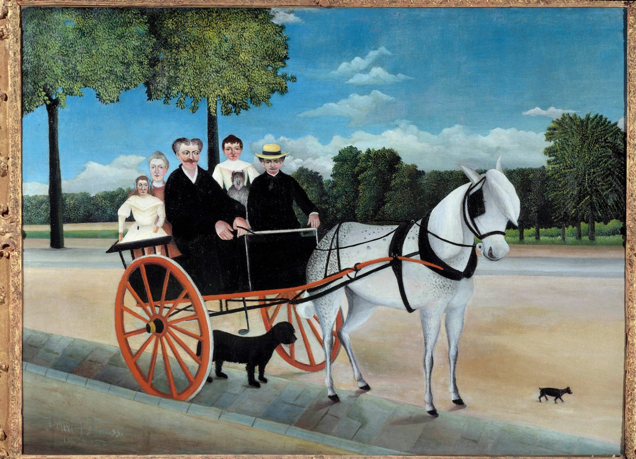 La carrozza del padre Junier da Henri J.F. Rousseau