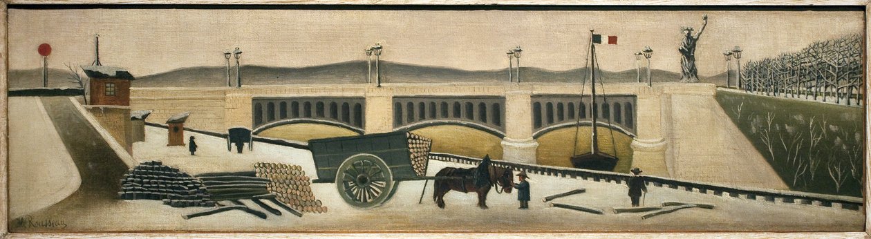 Ponte di Grenelle da Henri J.F. Rousseau