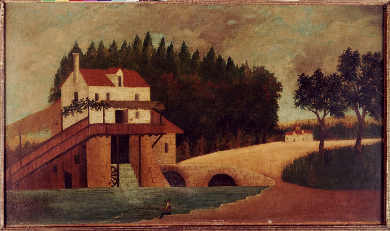 Il mulino, c.1896 da Henri J.F. Rousseau
