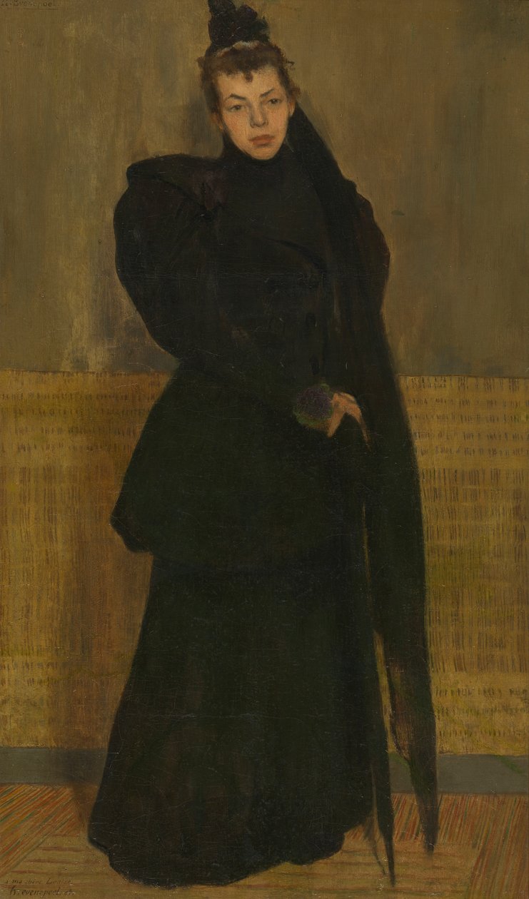 Louise in Lutto da Henri Jacques Edouard Evenepoel