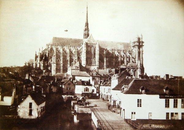 Cattedrale di Amiens, c.1851-52 da Henri Jean Louis Le Secq