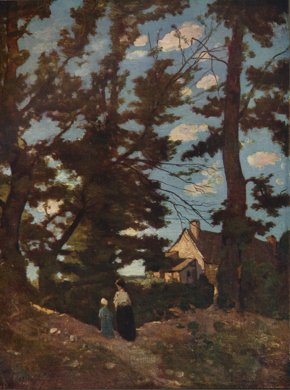 Un paesaggio, c1915 da Henri Joseph Harpignies