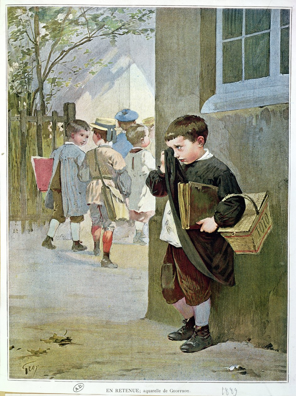 In Detenzione, 1889 da Henri Jules Jean Geoffroy
