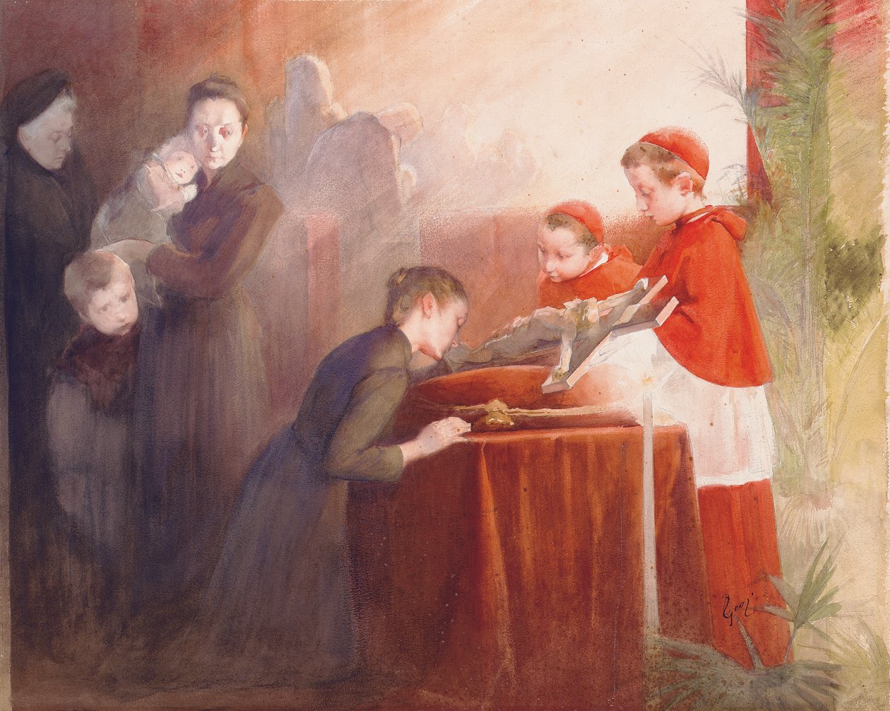 La confermazione da Henri Jules Jean Geoffroy