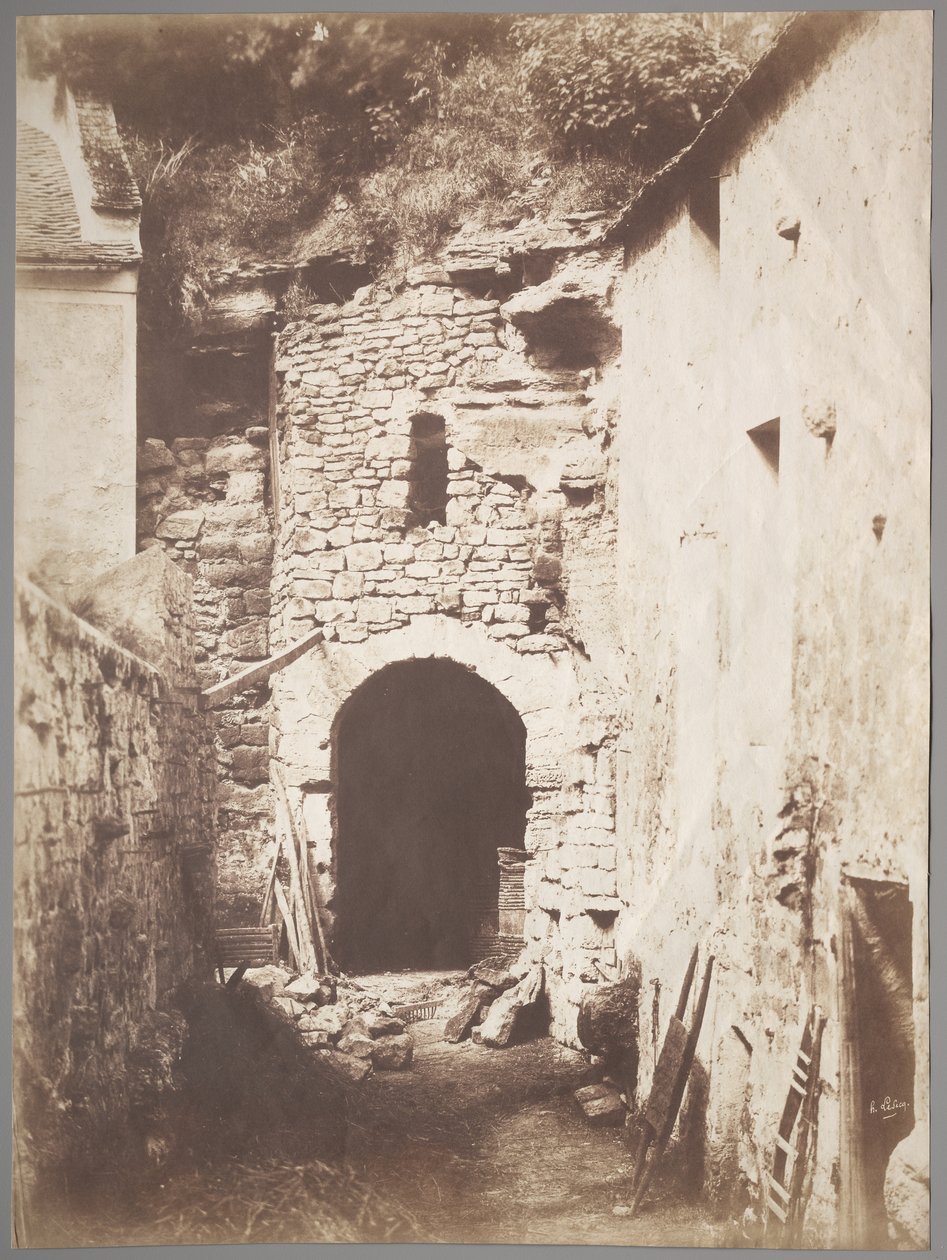 Dietro la Fattoria Troglodita da Henri Le Secq