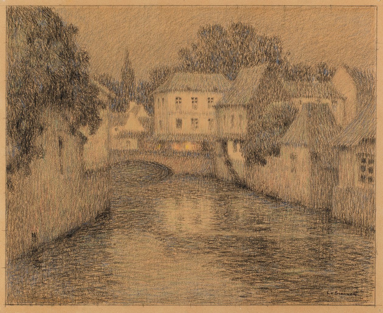 Paesaggio da Henri Le Sidaner
