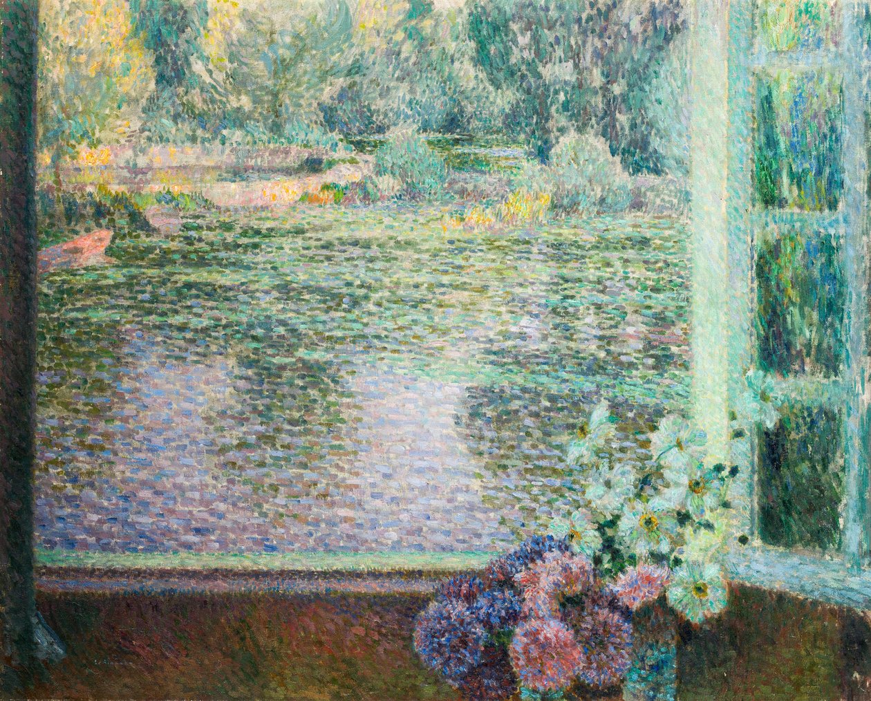 Finestra sul fiume da Henri Le Sidaner