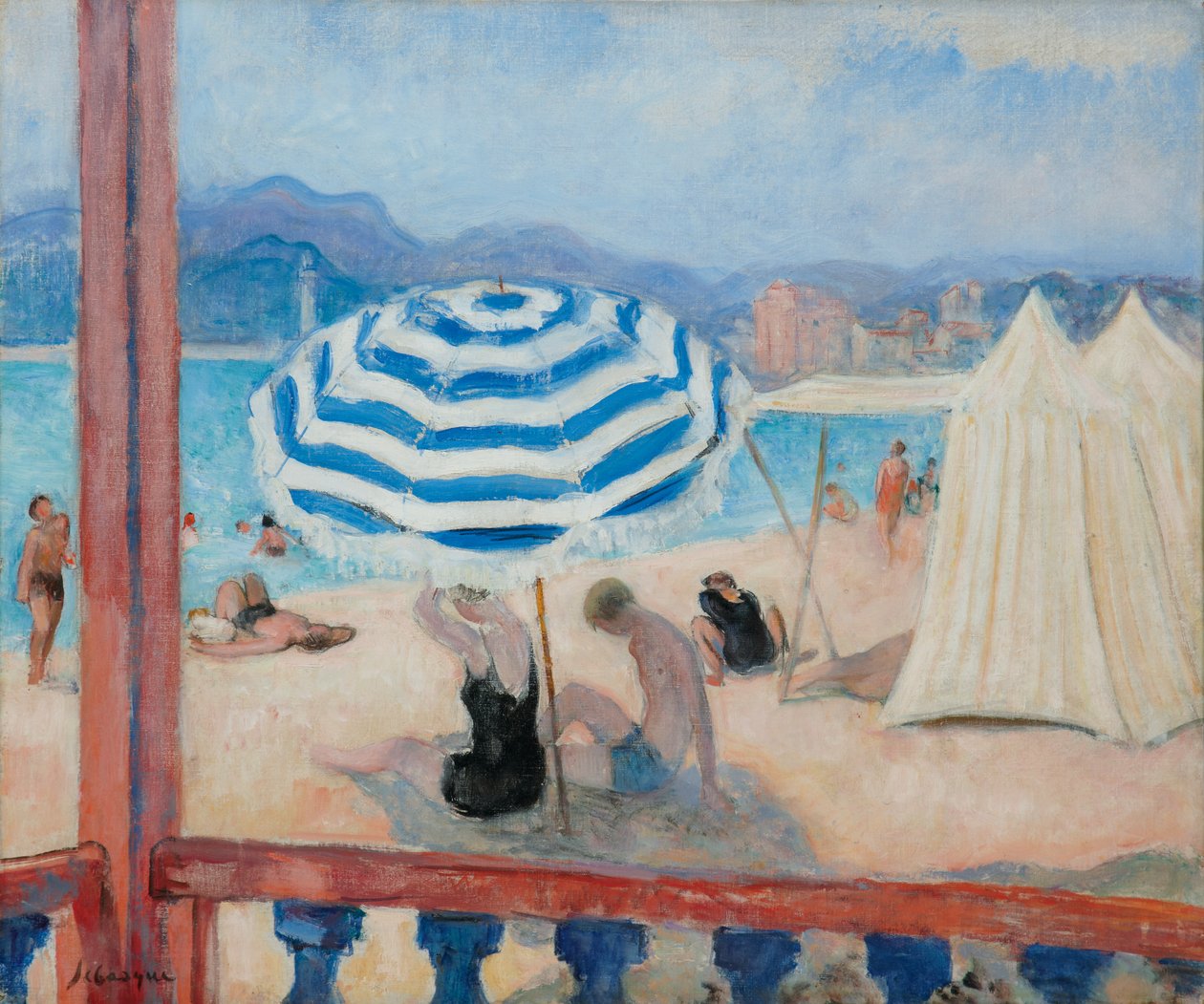 Cannes, Parasol Blu e Tende da Henri Lebasque