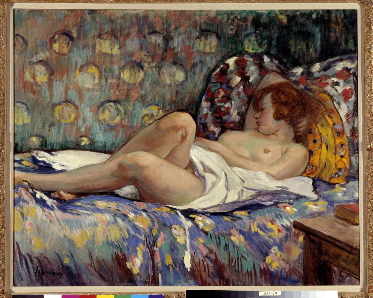 Nudo lungo da Henri Lebasque
