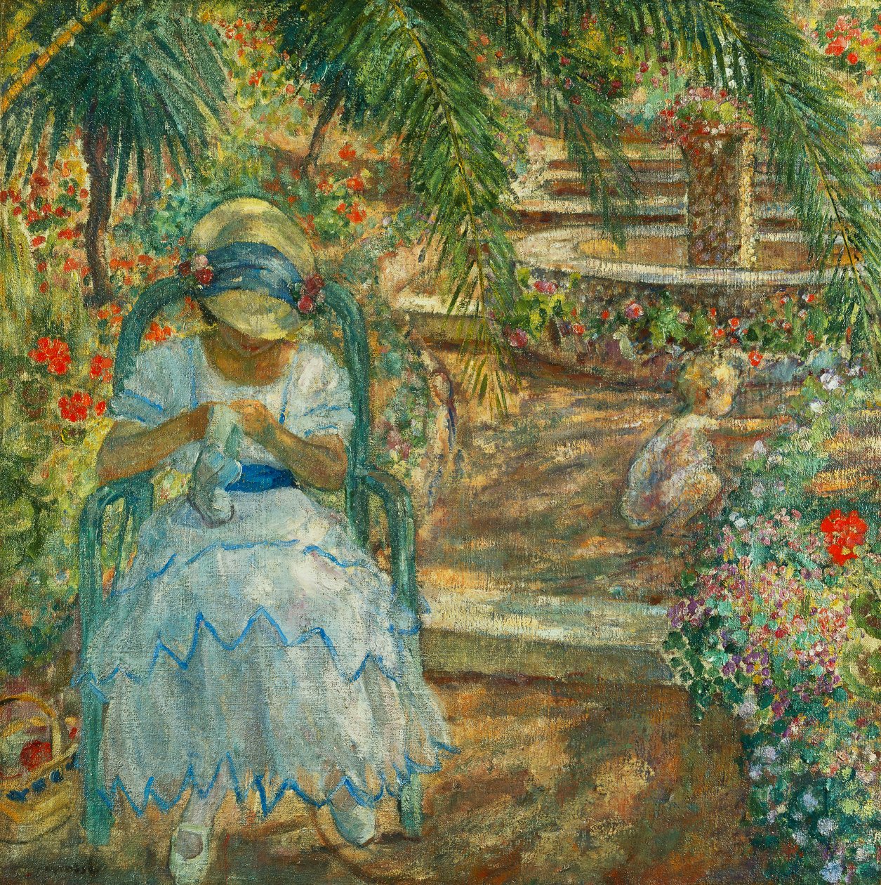 Sotto le palme da Henri Lebasque