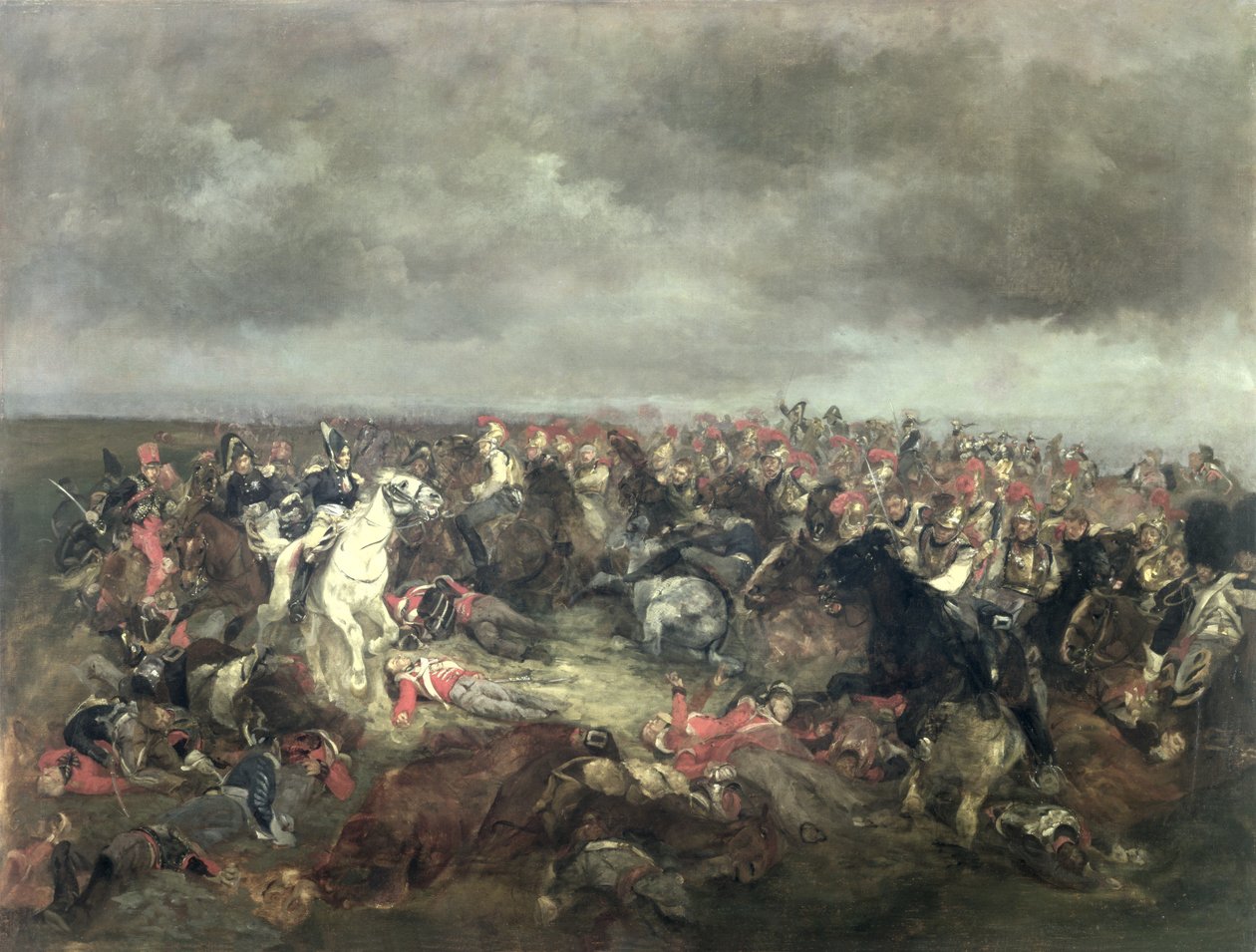 Maresciallo Ney (1769-1815) a Waterloo da Henri Louis Dupray
