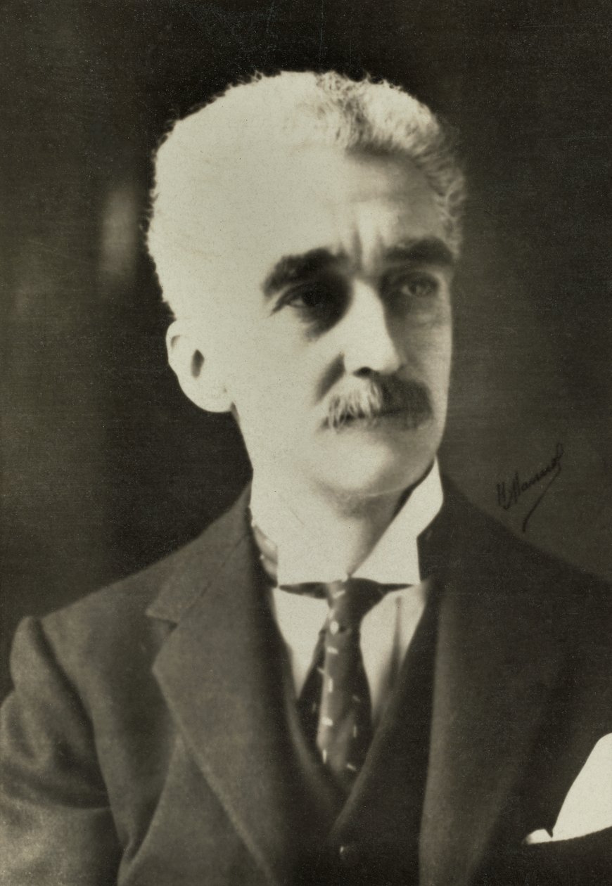 Ritratto del belga Paul Hymans (foto) da Henri Manuel