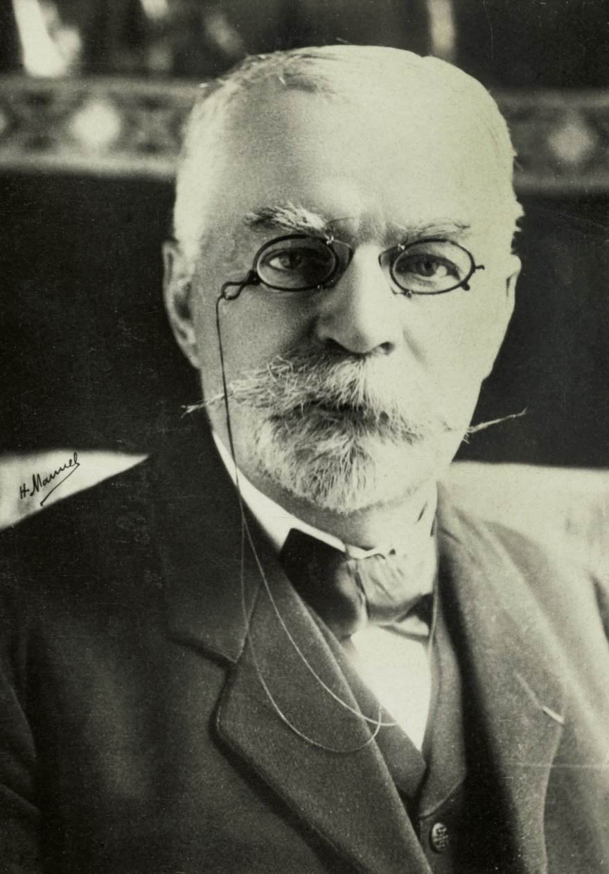 Ritratto di Edouard Quenu (foto) da Henri Manuel
